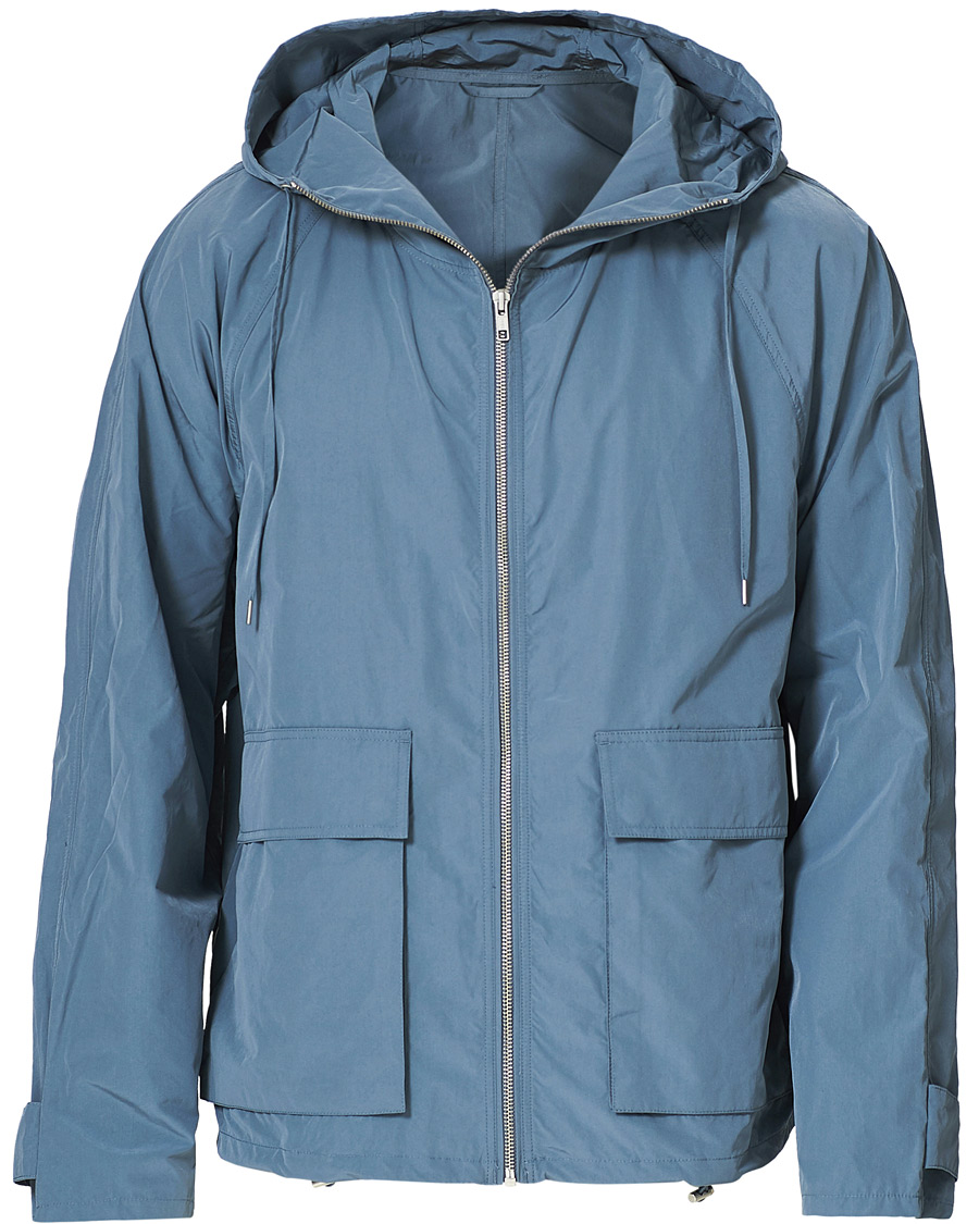 Herre | Jakker | Filippa K | Malmo Windbreaker Jacket Dusty Blue