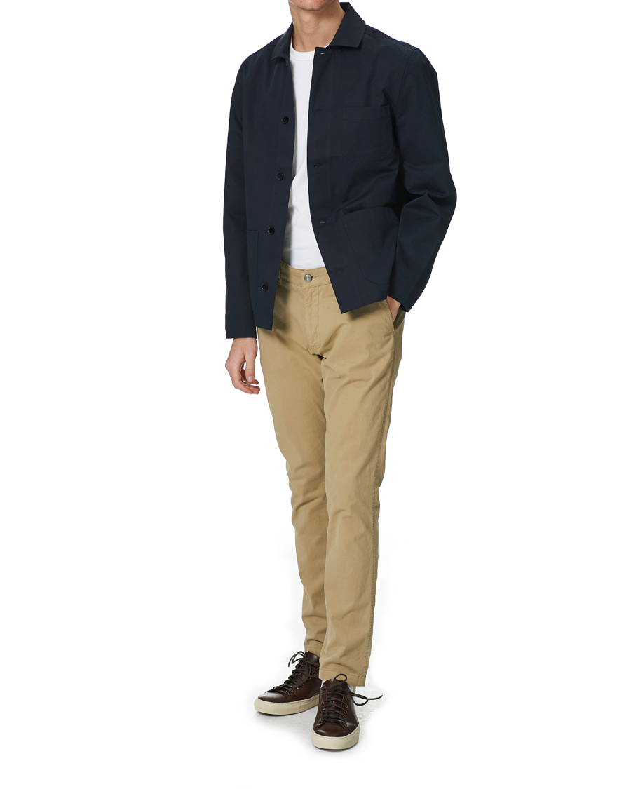 Herre | Skjorter | Filippa K | Louis Cotton Jacket Navy