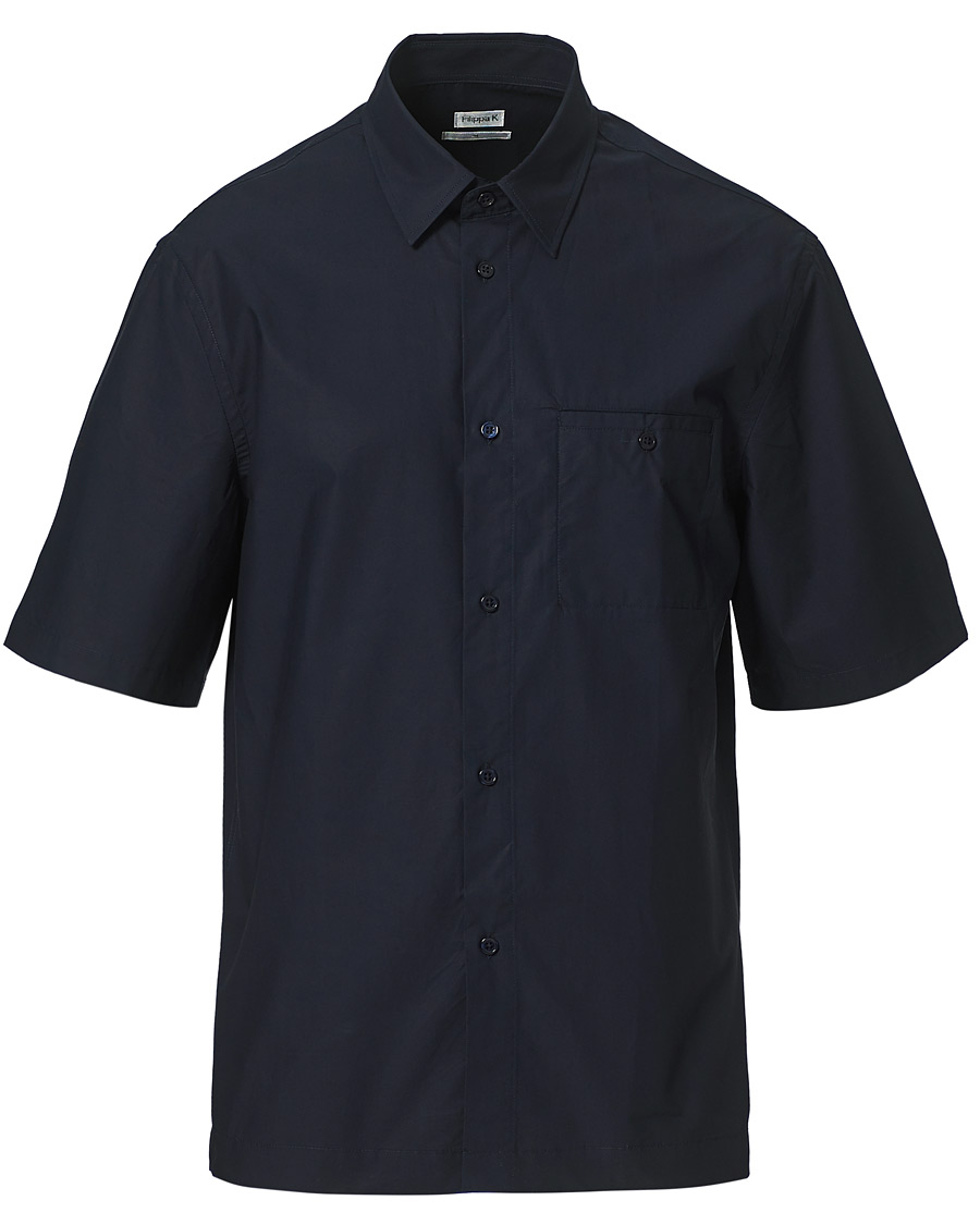 Herre | Skjorter | Filippa K | Oliver Poplin Shirt Navy