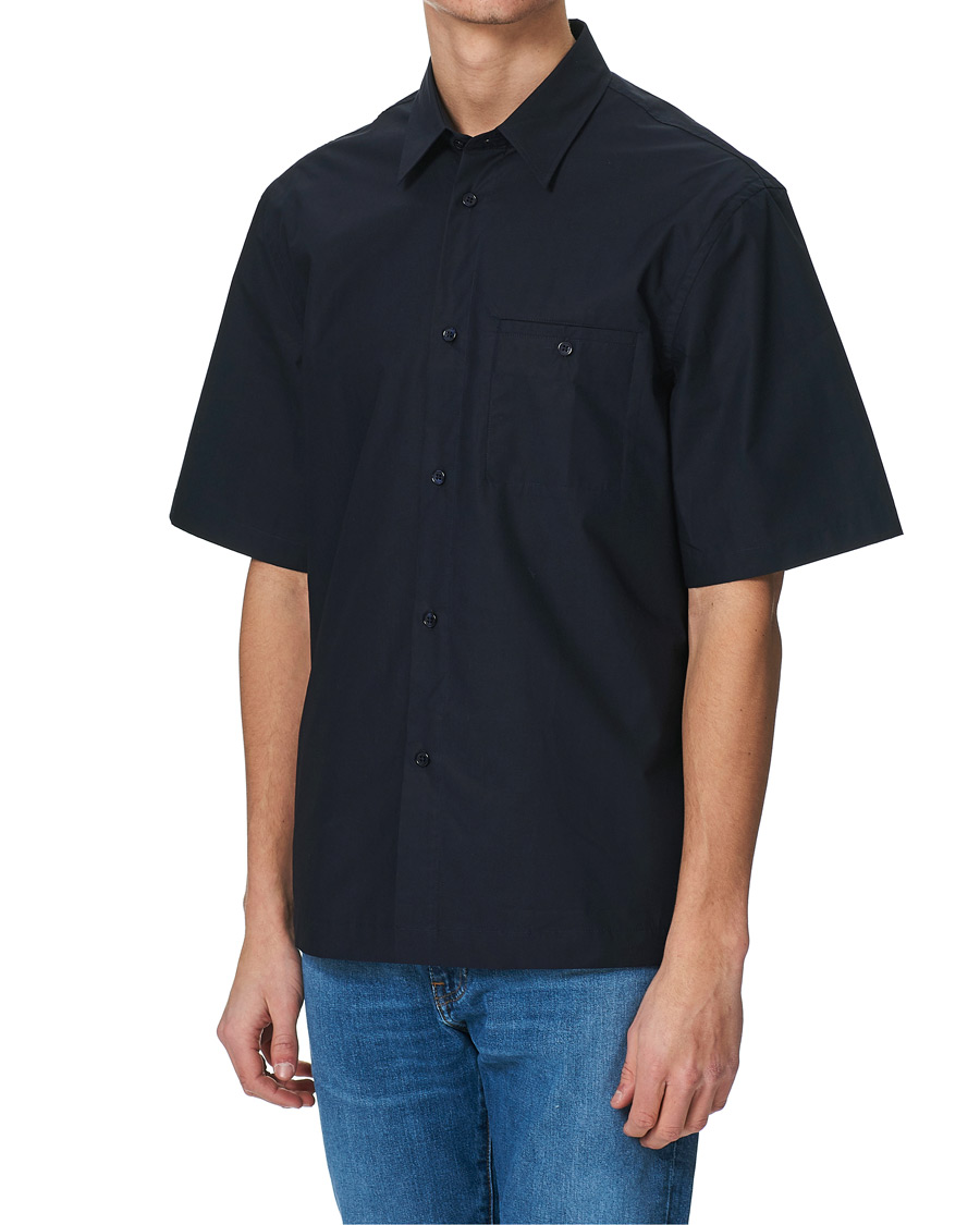 Herre | Skjorter | Filippa K | Oliver Poplin Shirt Navy
