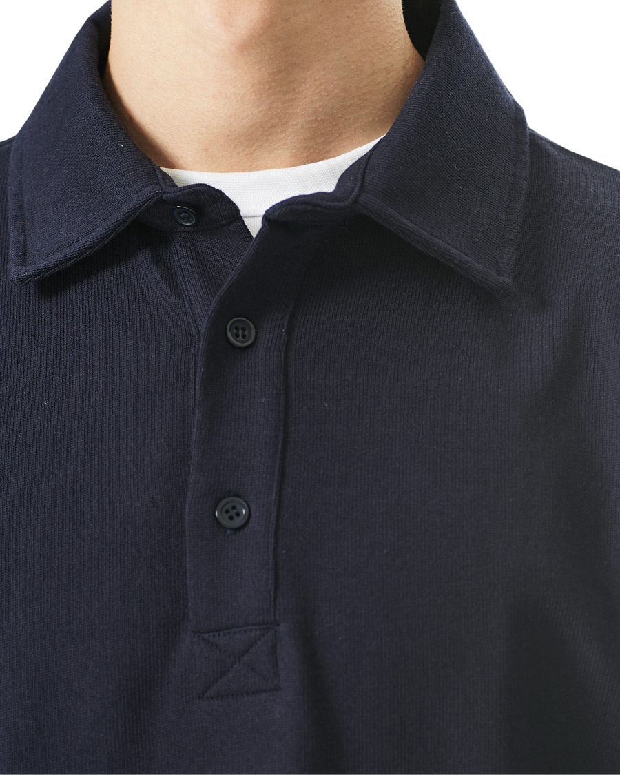 Herre | Trøjer | Filippa K | Rugby Sweatshirt Navy