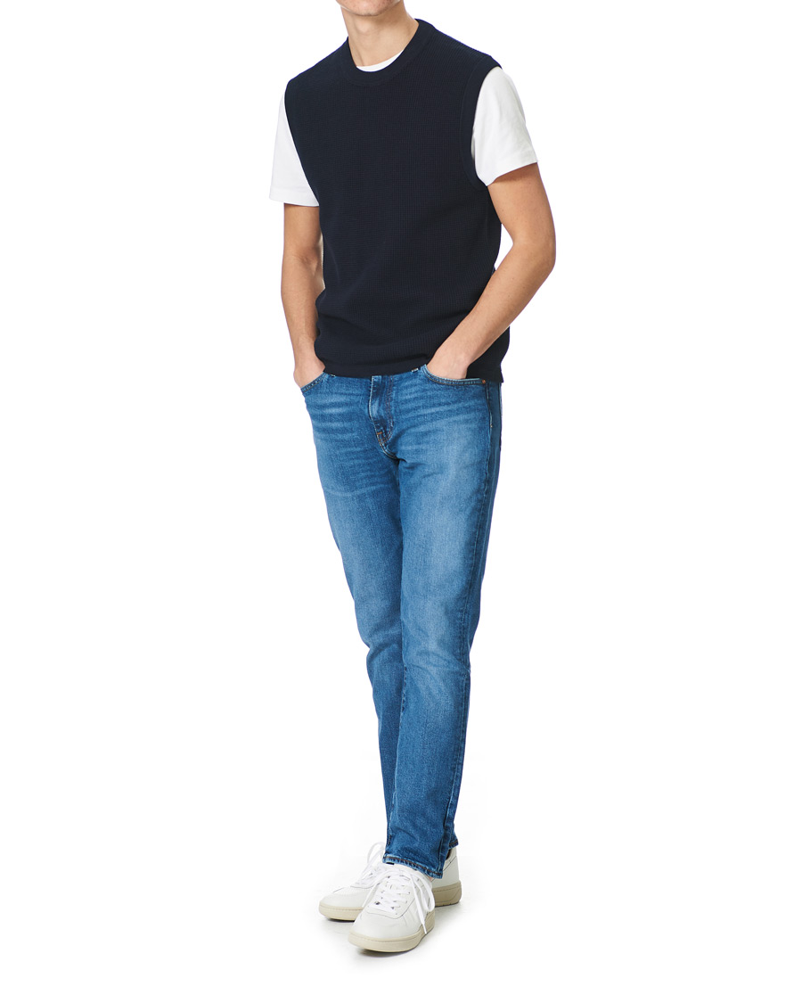 Herre | Trøjer | Filippa K | Gerald Vest Navy