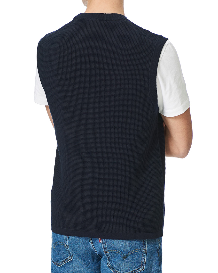 Herre | Trøjer | Filippa K | Gerald Vest Navy