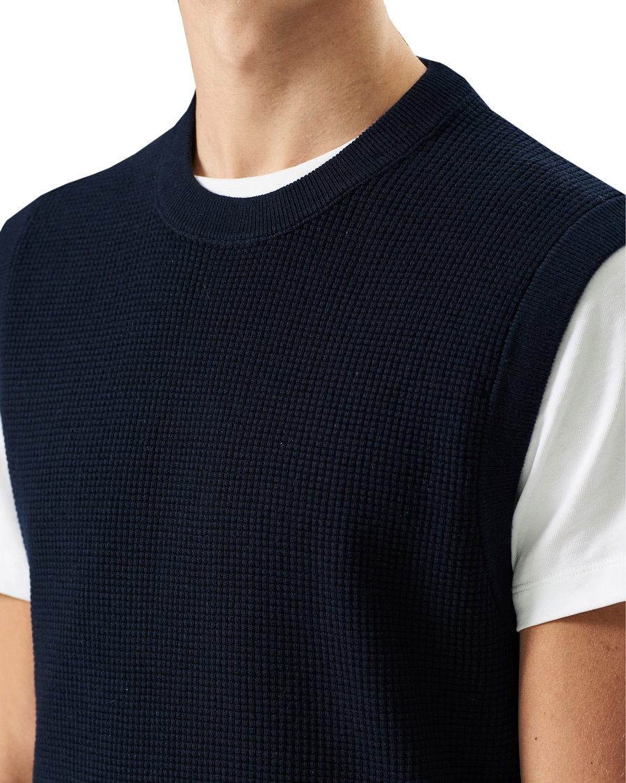 Herre | Trøjer | Filippa K | Gerald Vest Navy