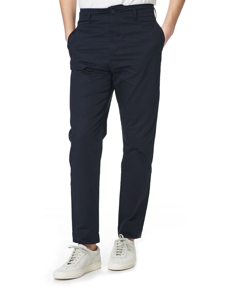 Herre | Bukser | Filippa K | Flynn Cotton Chino Navy