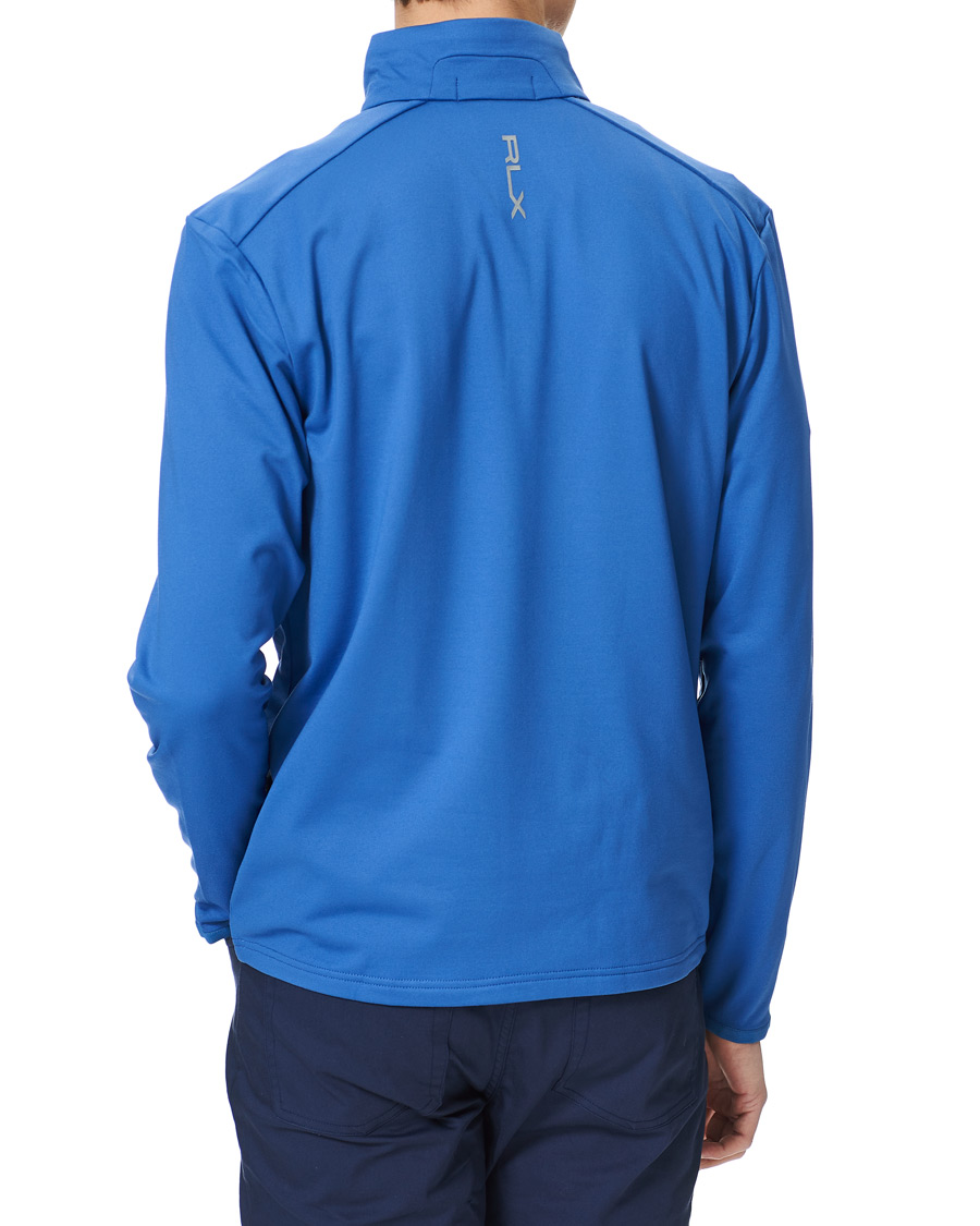 Herre | Trøjer | RLX Ralph Lauren | Luxury Jersey Half Zip Liberty Blue