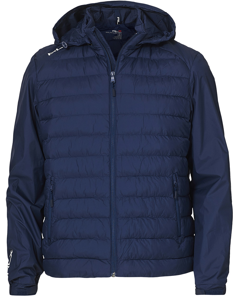 Herre | Jakker | RLX Ralph Lauren | Performance Hybrid Hooded Jacket French Navy