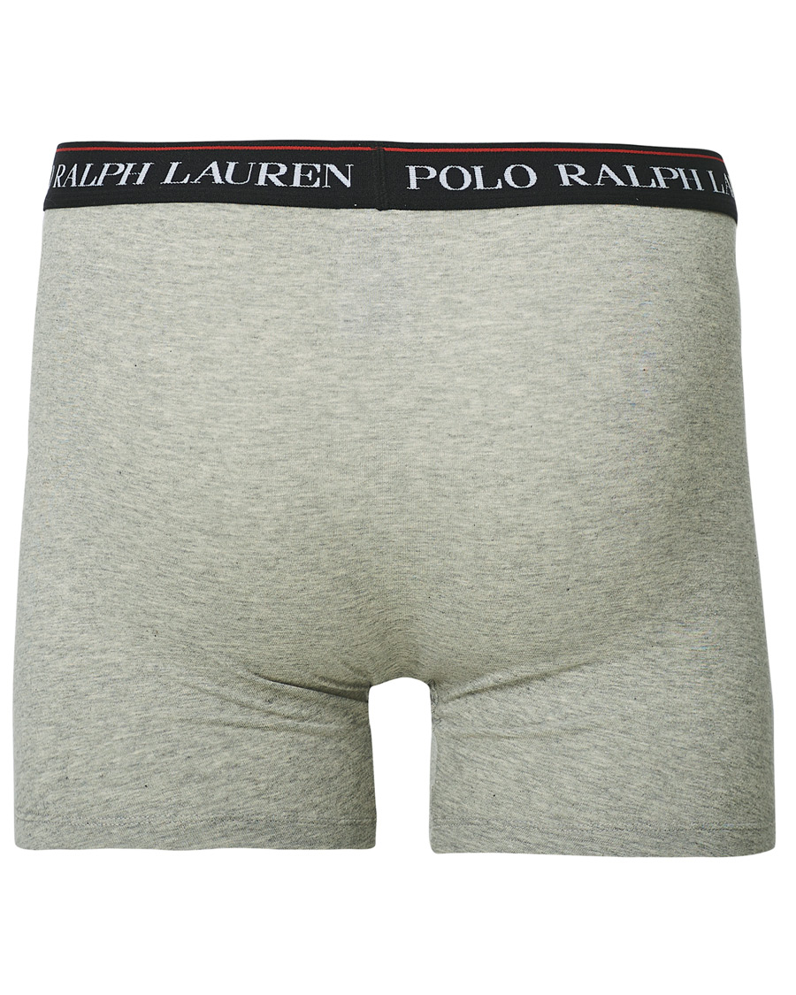 Herre | Undertøj | Polo Ralph Lauren | 3-Pack Boxer Brief Light Grey/Grey/Dark Grey