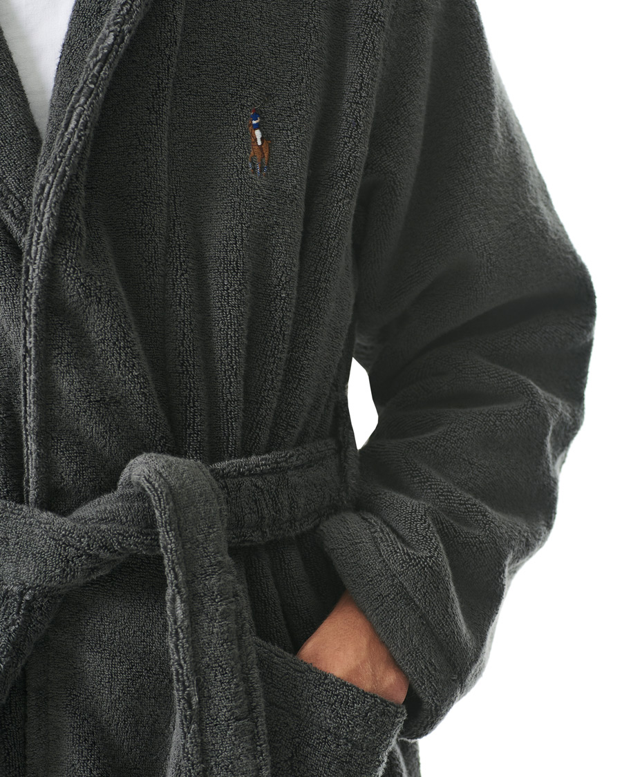 Herre | Pyjamas & Morgenkåber | Polo Ralph Lauren | Cotton Terry Robe Dark Slate