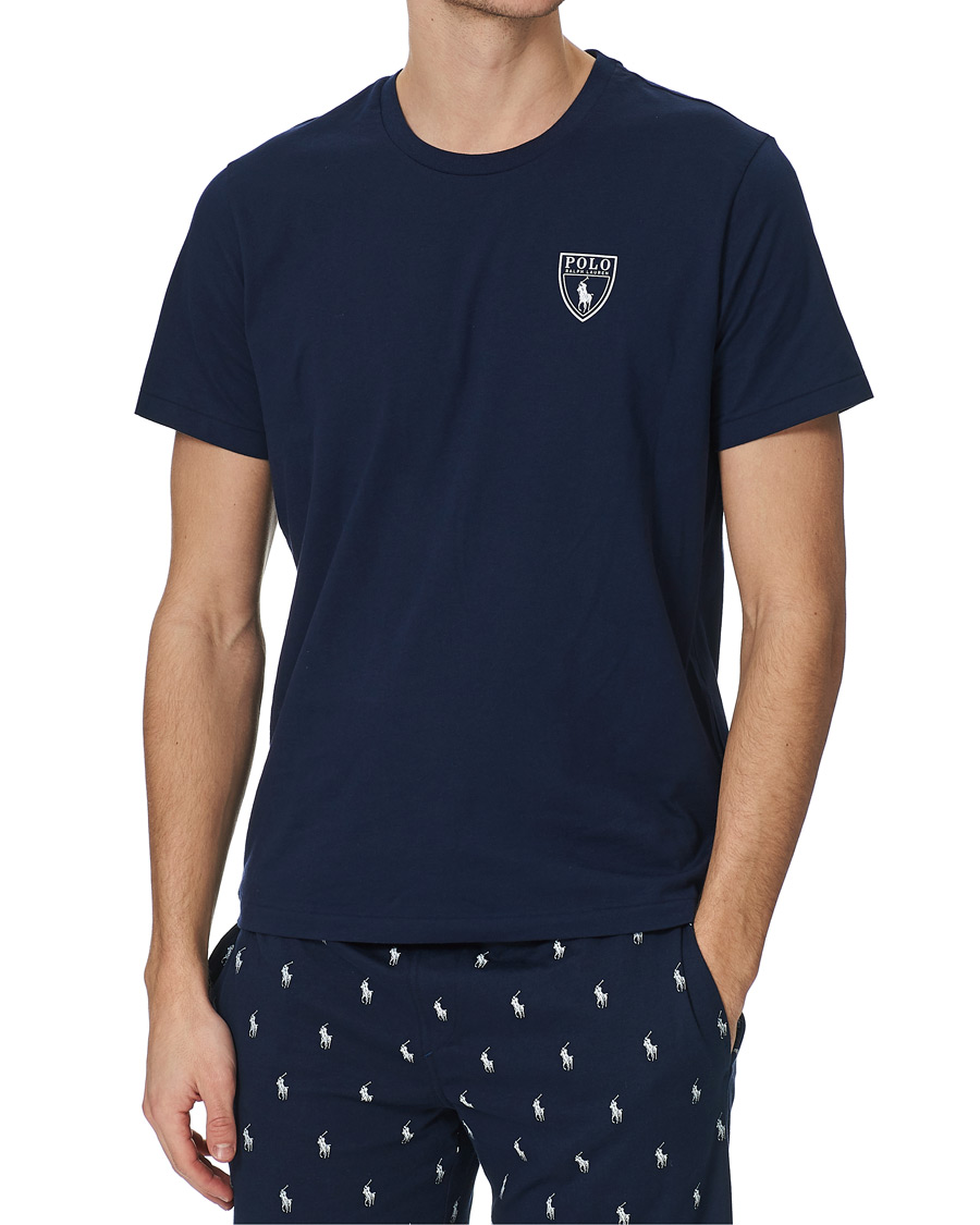 Herre | Pyjamas & Morgenkåber | Polo Ralph Lauren | Short Sleeve Pyjama Set Navy