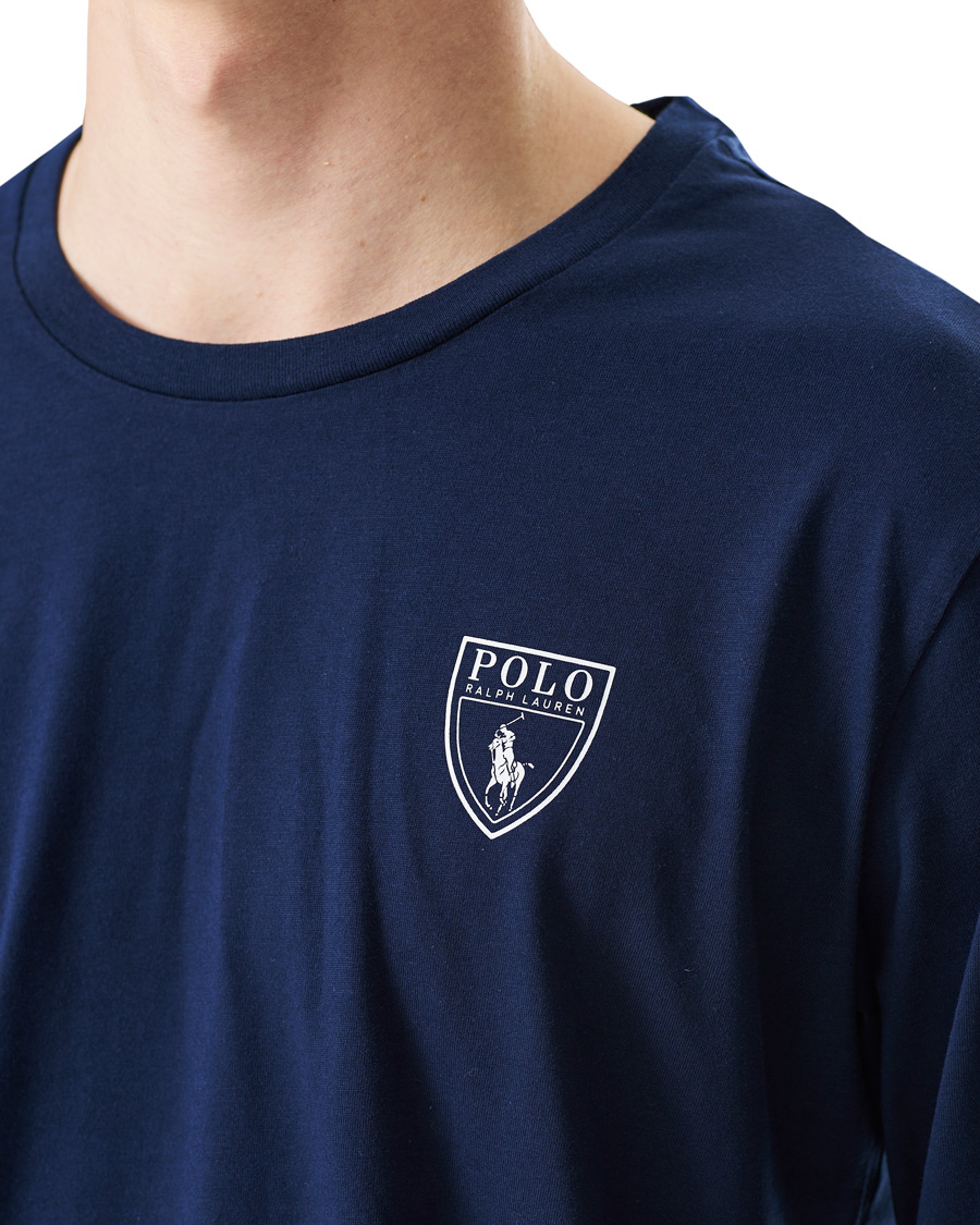 Herre | Pyjamas & Morgenkåber | Polo Ralph Lauren | Long Sleeve Pyjama Set Navy