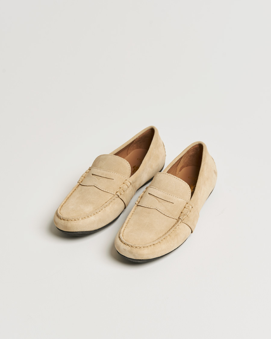 Herre | Polo Ralph Lauren Reynold Driving Loafer Beige Suede | Polo Ralph Lauren | Reynold Driving Loafer Beige Suede