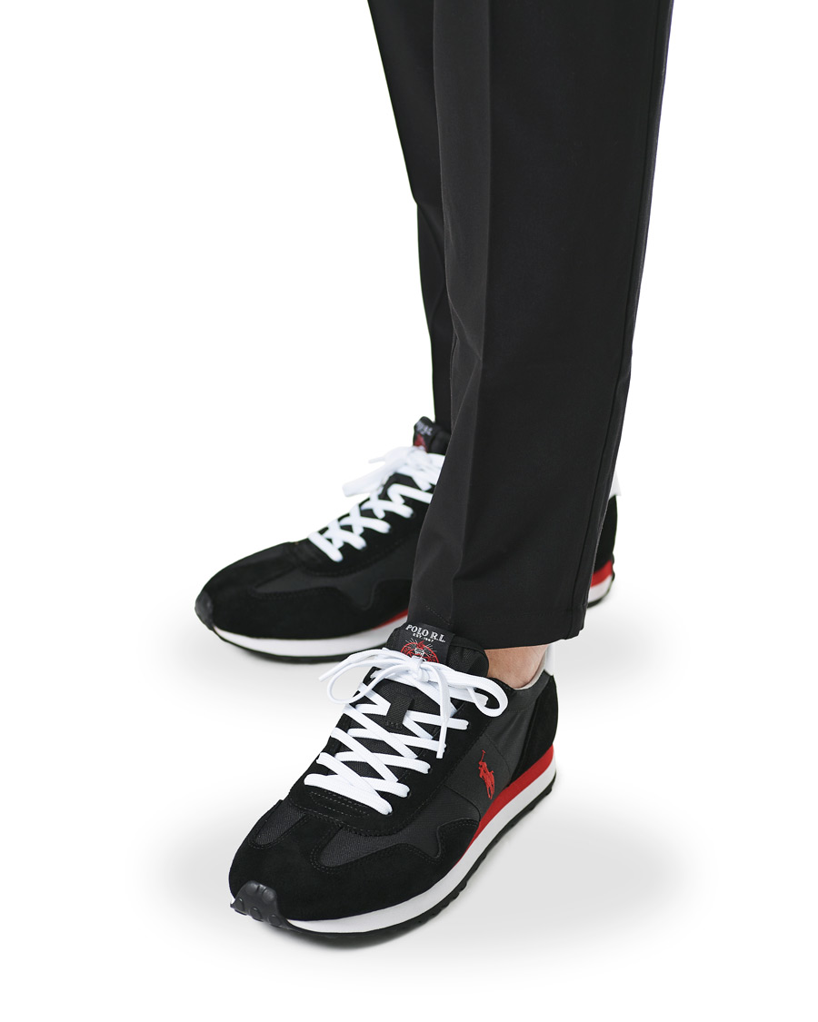 Herre | Polo Ralph Lauren Train 85 Running Sneaker Black | Polo Ralph Lauren | Train 85 Running Sneaker Black