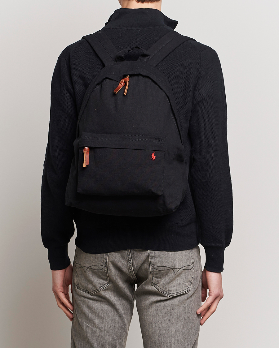 Herr | Lojalitetserbjudande | Polo Ralph Lauren | Canvas Backpack  Black