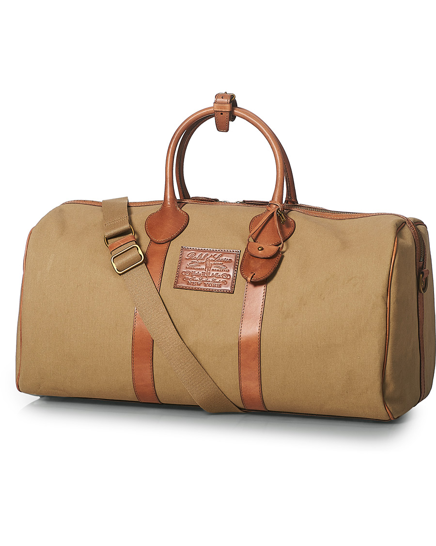Herre | Polo Ralph Lauren Heritage Canvas Duffle Bag Montana Khaki | Polo Ralph Lauren | Heritage Canvas Duffle Bag Montana Khaki