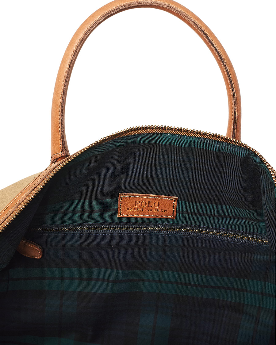 Herre | Polo Ralph Lauren Heritage Canvas Duffle Bag Montana Khaki | Polo Ralph Lauren | Heritage Canvas Duffle Bag Montana Khaki