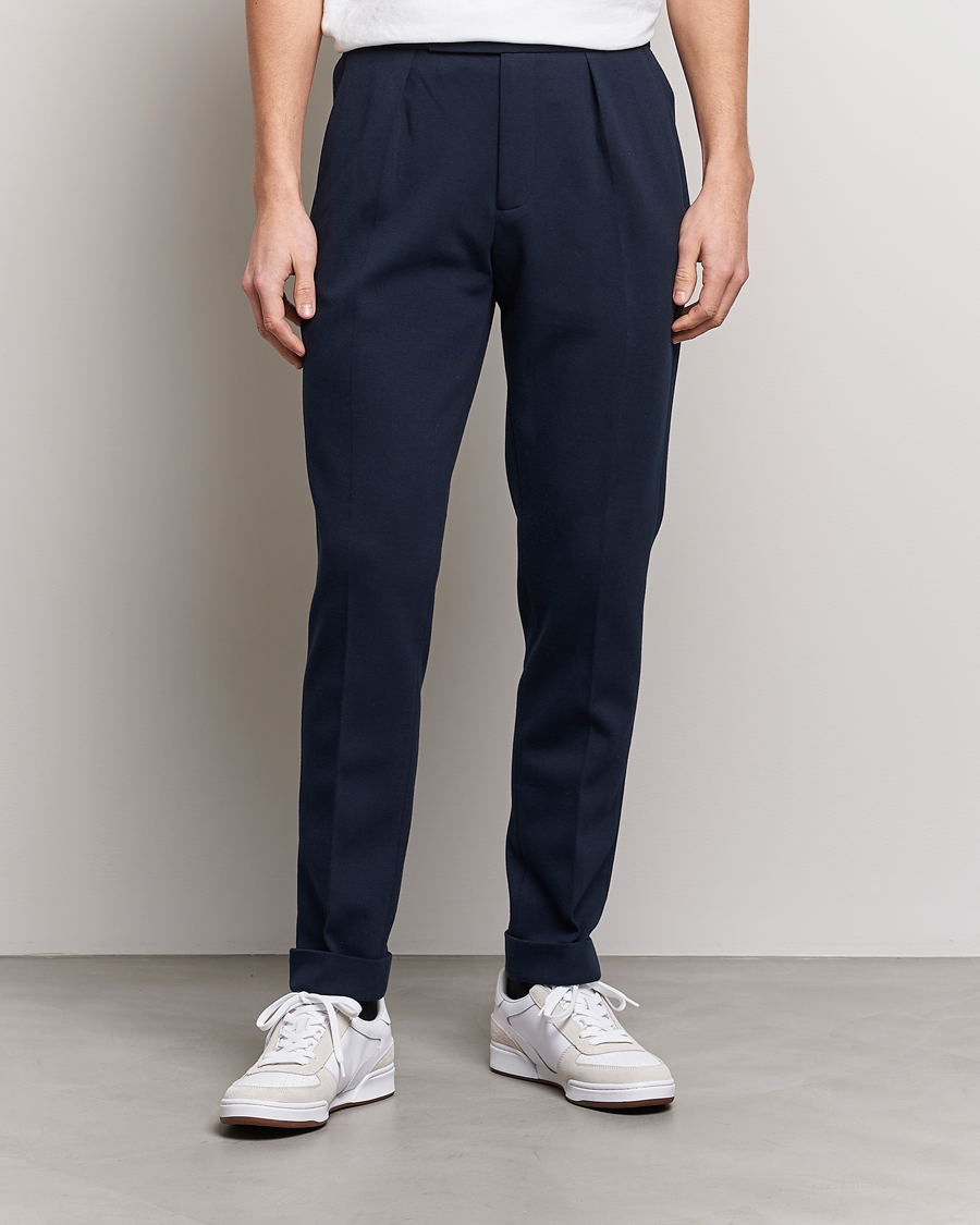Herre | Bukser | Polo Ralph Lauren | Double Knit Tech Trousers Aviator Navy