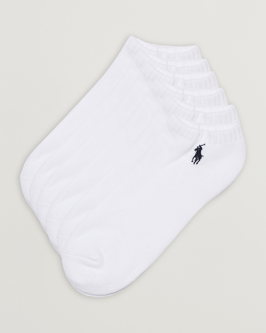 Herre | Strømper | Polo Ralph Lauren | 6-Pack Ghost Sock White