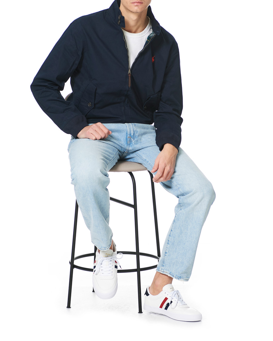 Herre | Polo Ralph Lauren Court VLC Leather Sneaker White | Polo Ralph Lauren | Court VLC Leather Sneaker White