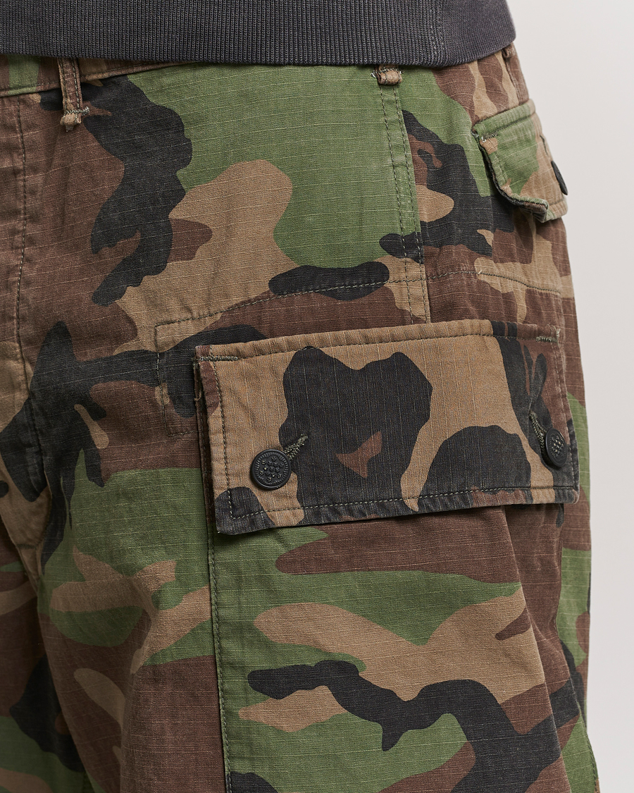 Herre | Shorts | RRL | Regiment Cargo Shorts Woodland Camo
