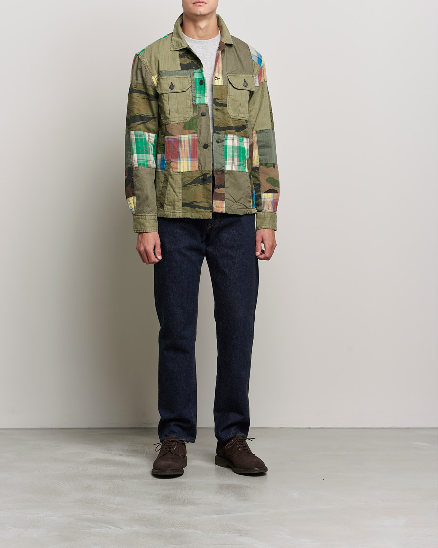 Herre | Jakker | RRL | Clark Patchwork Jacket Multicolor
