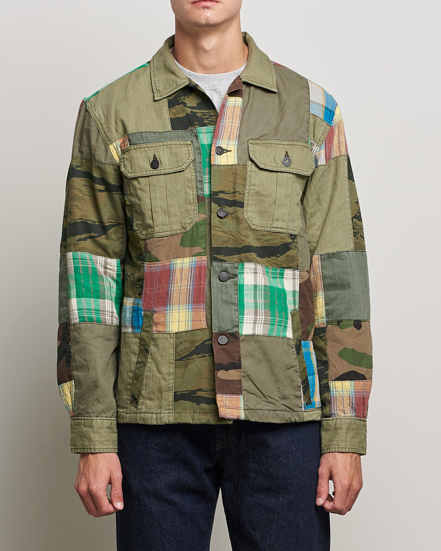 Herre | Jakker | RRL | Clark Patchwork Jacket Multicolor