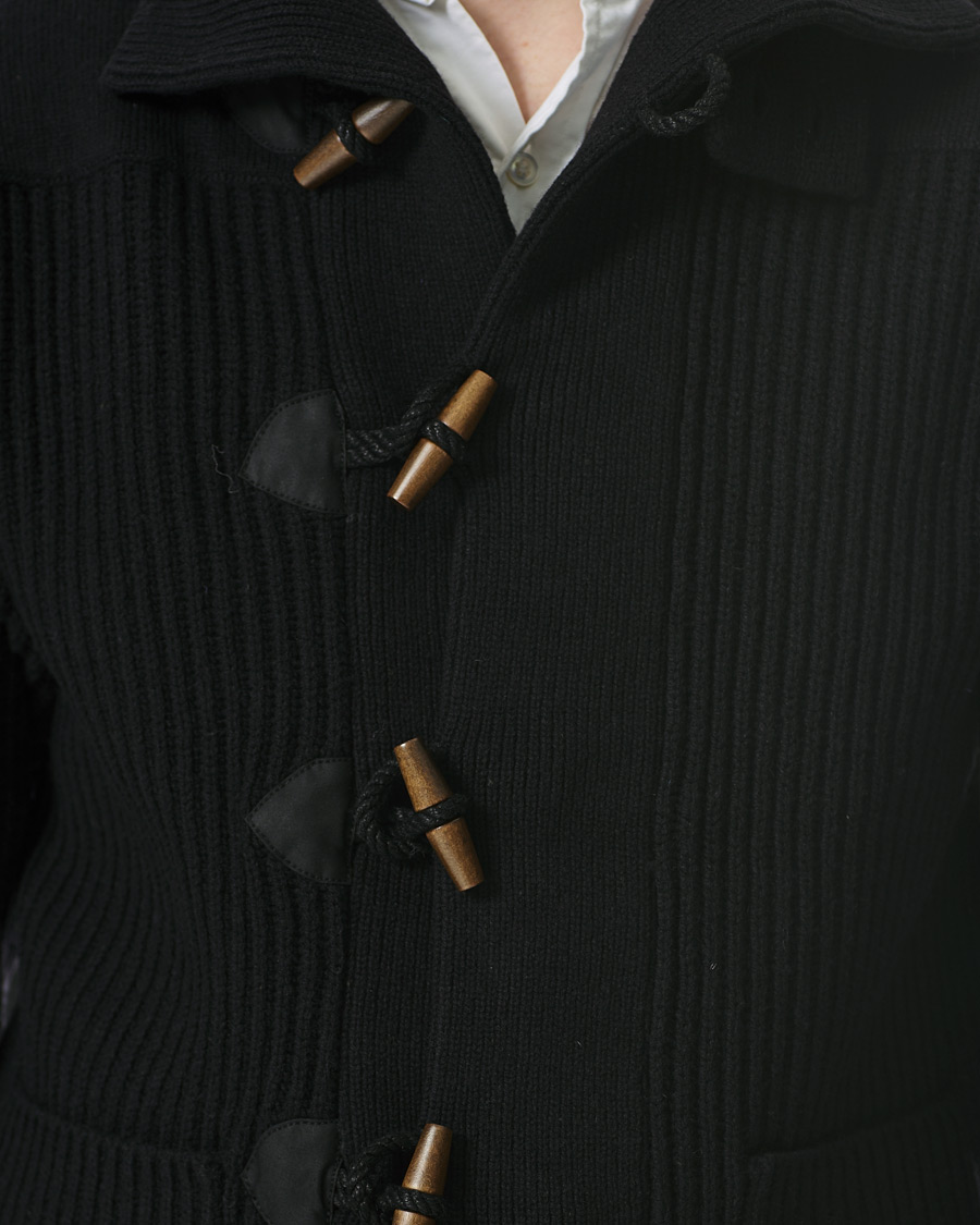 Herre | Trøjer | RRL | Toggle Coat Cardigan Black