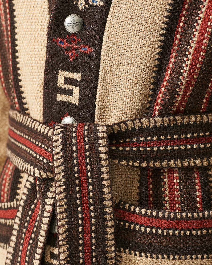Herre | Trøjer | RRL | Ranch Shawl Cardigan Tan/Brown