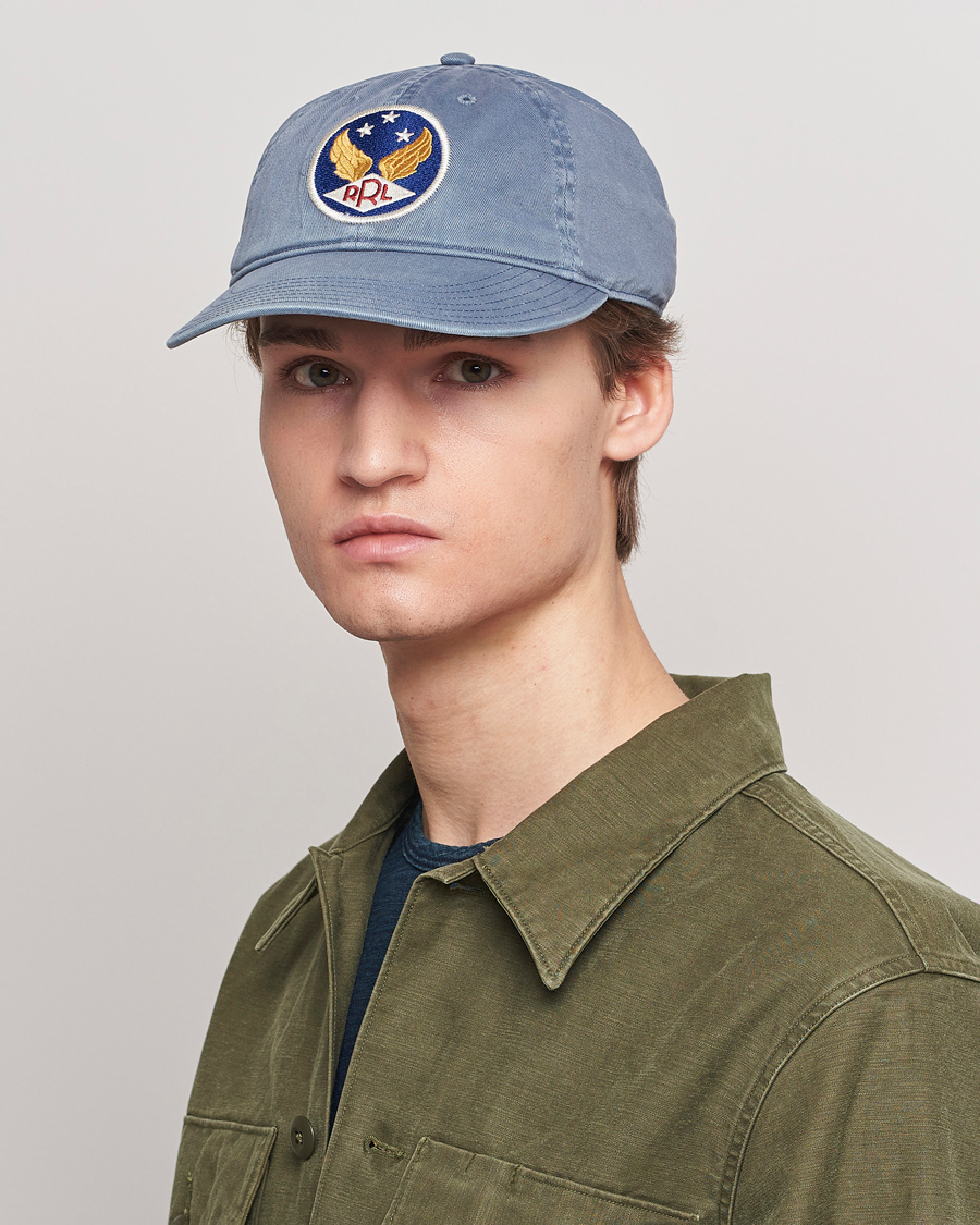 Herre | Afdelinger | RRL | Garment Dyed Ball Cap Midnight Blue