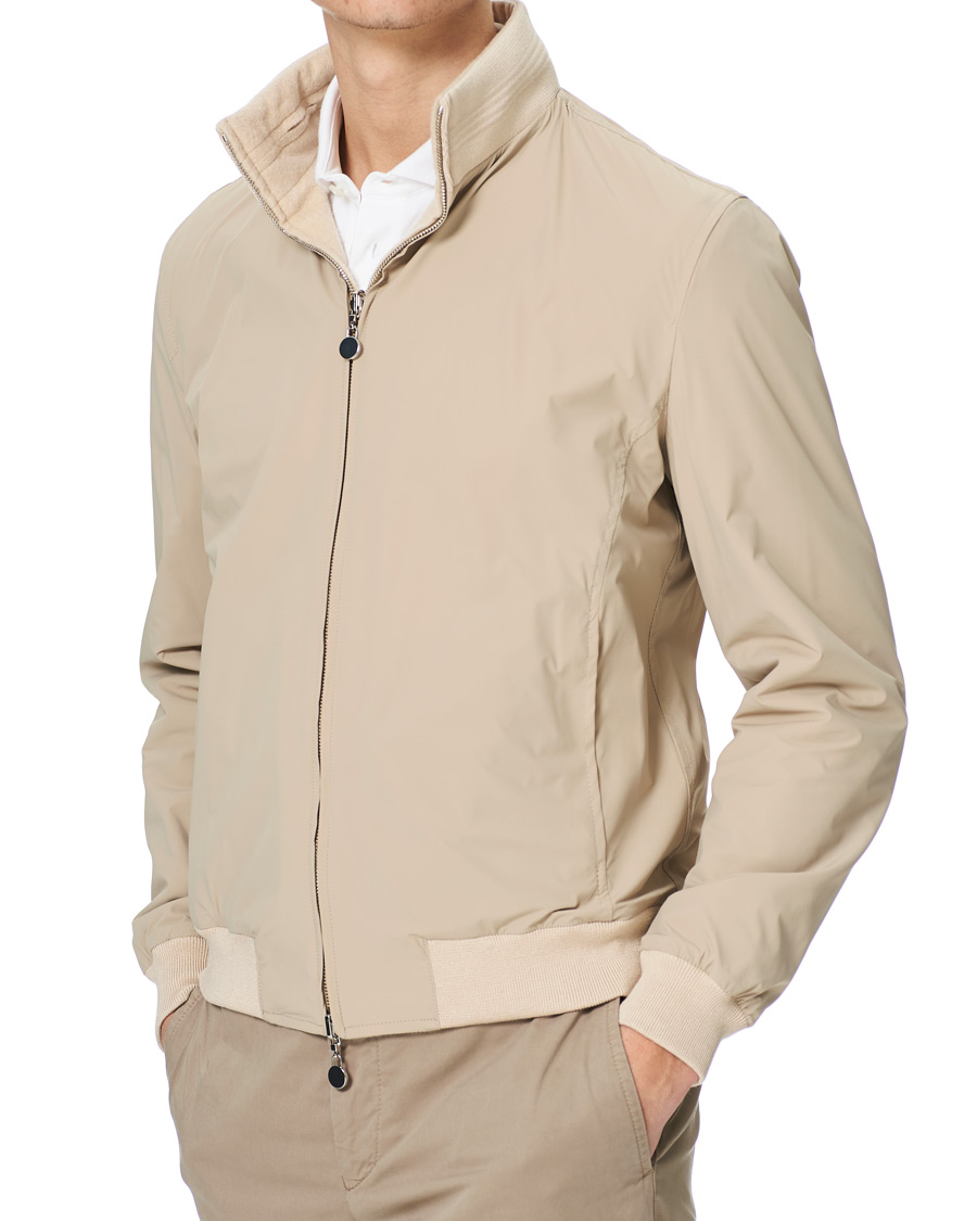 Herre | Jakker | Kiton | Reversible Cashmere Jacket Beige