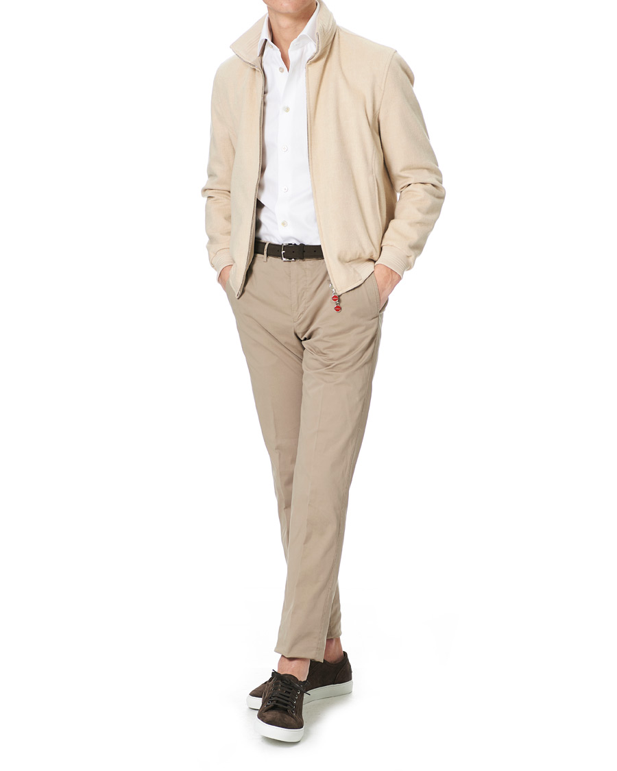 Herre | Skjorter | Kiton | Classic Dress Shirt White