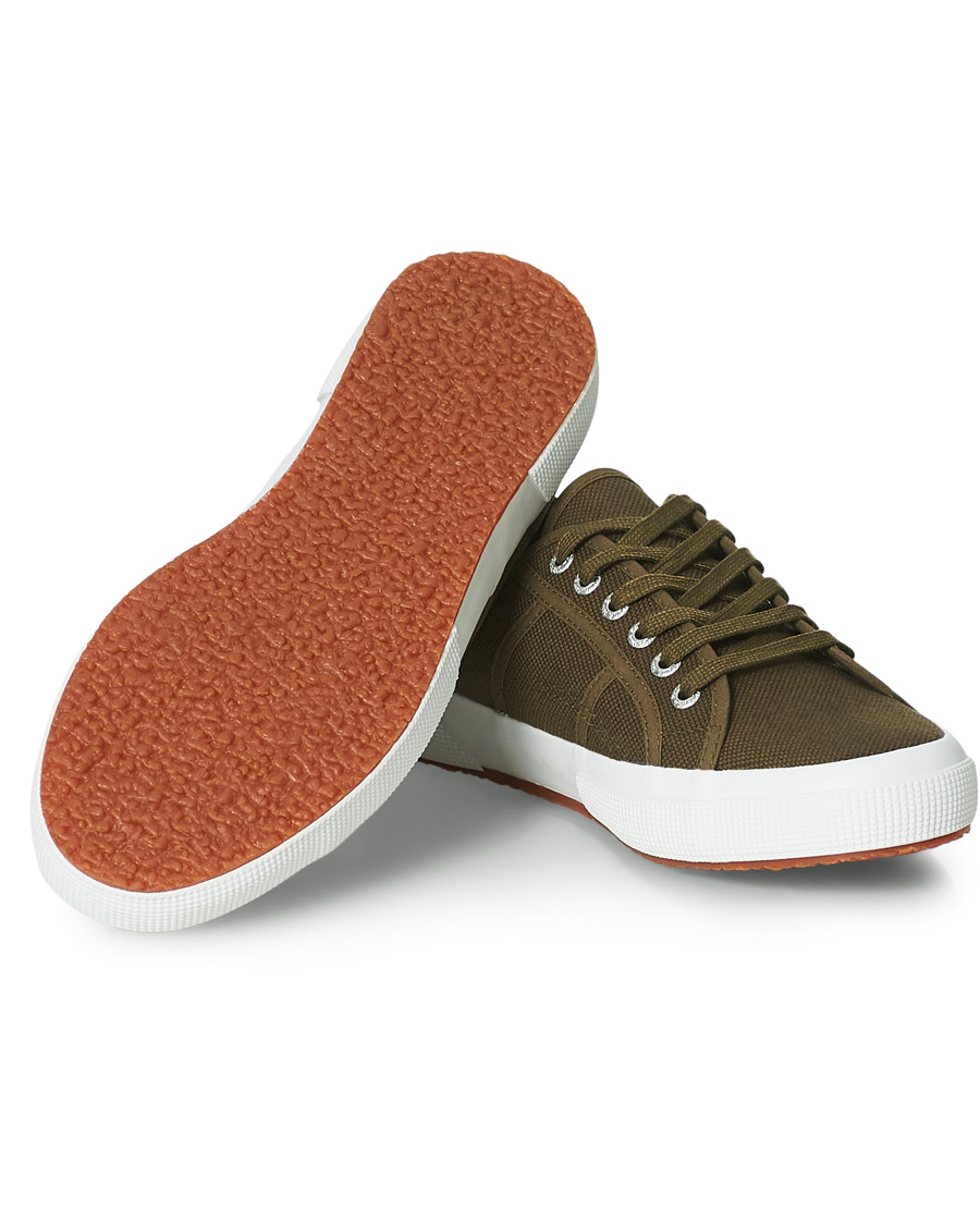 Herre | Superga Canvas Sneaker Military Green | Superga | Canvas Sneaker Military Green
