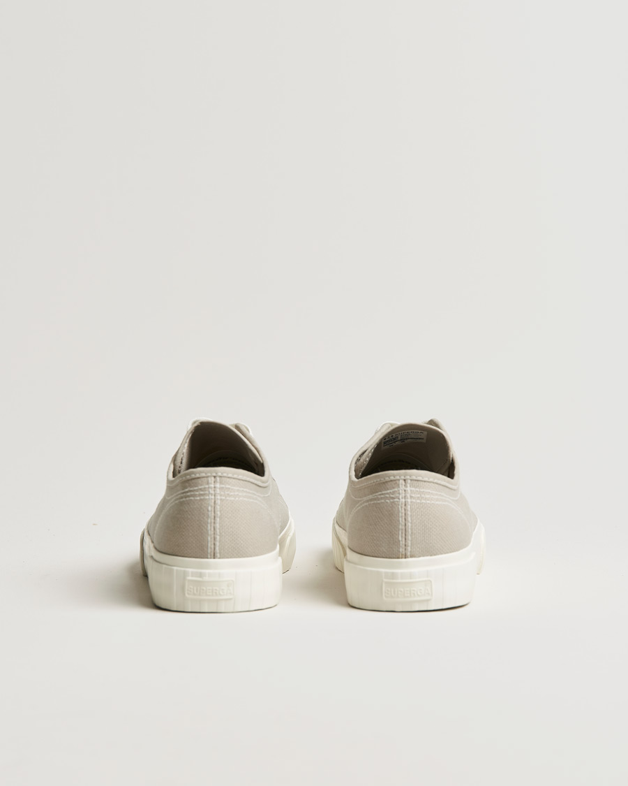 Herre | Superga Canvas Stripe Sole Sneaker Grey | Superga | Canvas Stripe Sole Sneaker Grey