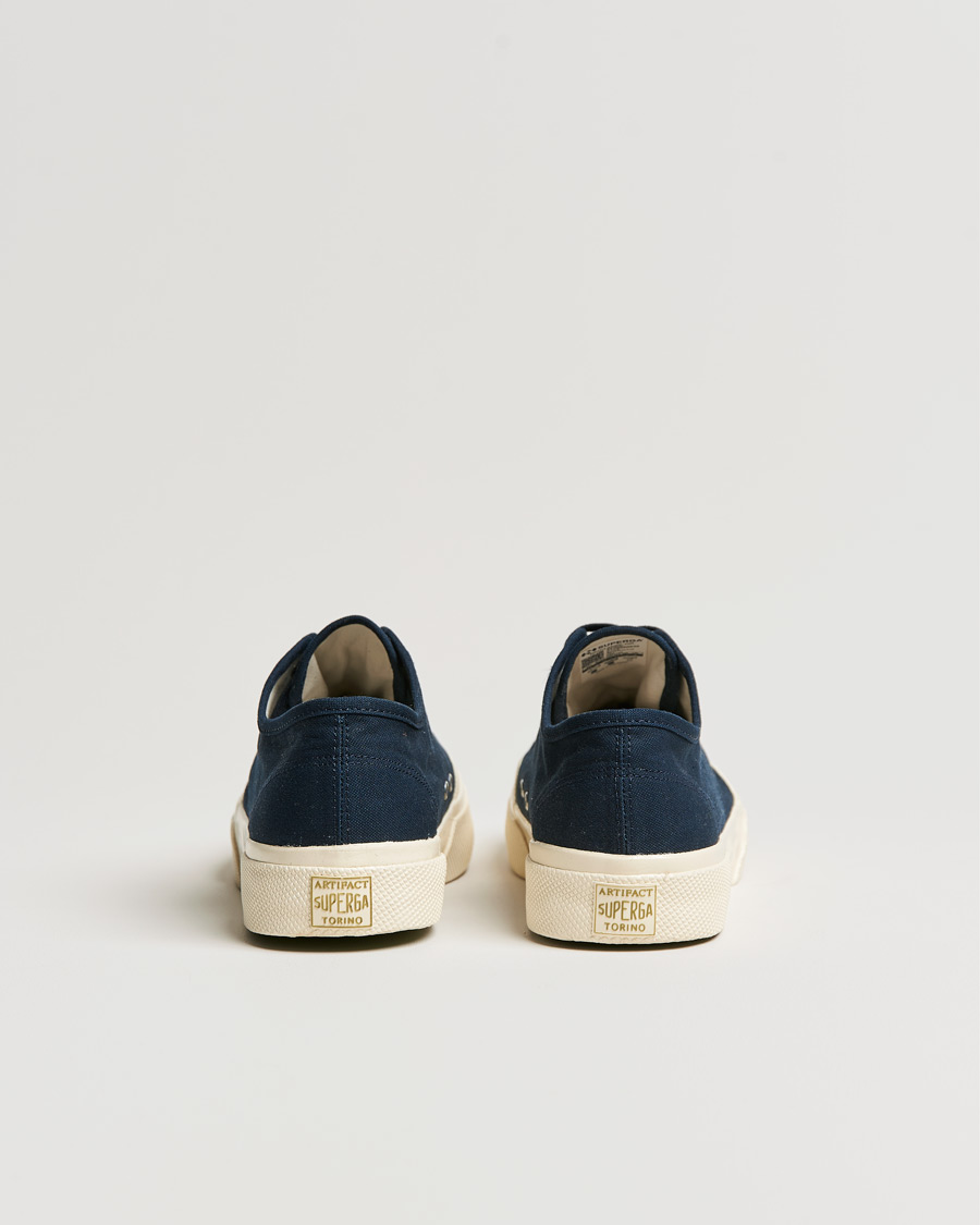 Herre | Superga Artifact Selvedge Duck Sneaker Navy | Superga | Artifact Selvedge Duck Sneaker Navy