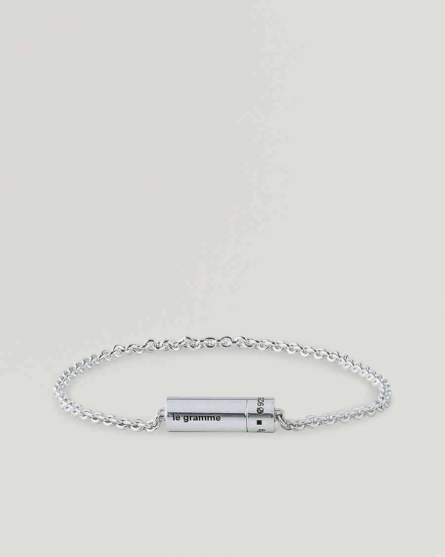 Herre | LE GRAMME Chain Cable Bracelet Sterling Silver 7g | LE GRAMME | Chain Cable Bracelet Sterling Silver 7g