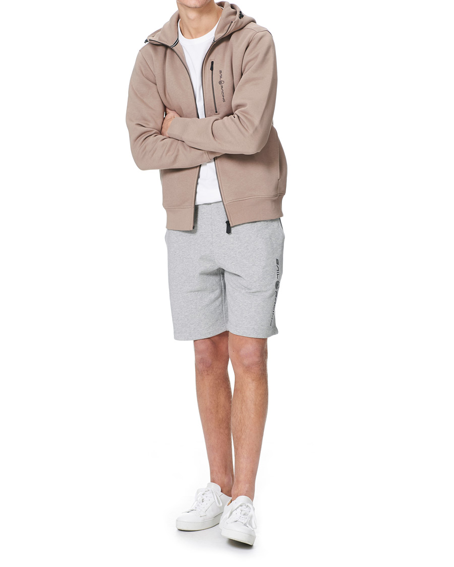 Herre | Trøjer | Sail Racing | Bowman Zip Hood Sand
