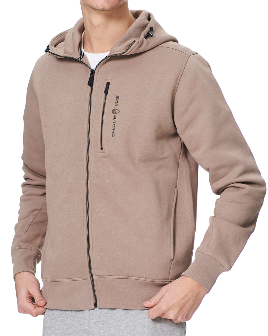Herre | Trøjer | Sail Racing | Bowman Zip Hood Sand