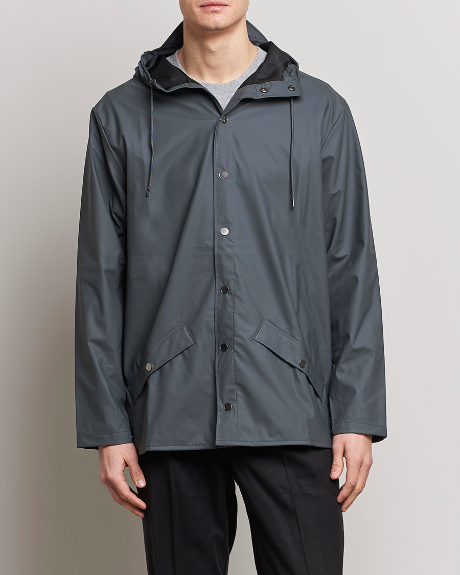 Herre | Gå regnen i møde med stil | RAINS | Jacket Grey