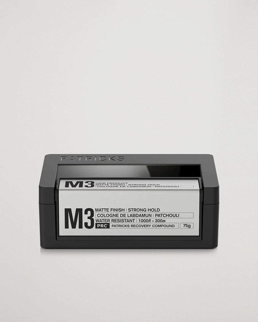 Herre | Hudpleje | Patricks | M3 Matte Strong Hold Hair Pomade 75g