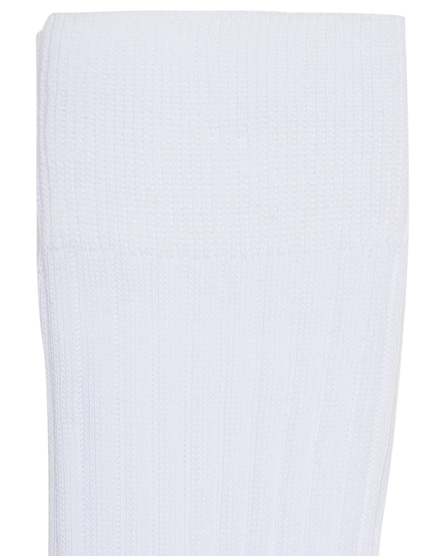 Herre | Undertøj | Amanda Christensen | 3-Pack True Cotton Ribbed Socks White