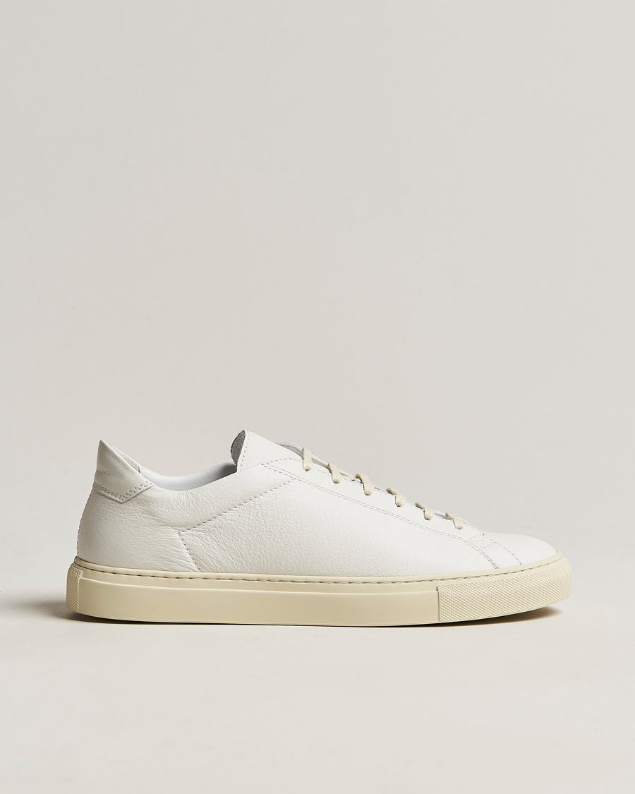 Herre |  | CQP | Racquet Sr Sneakers Classic White Leather