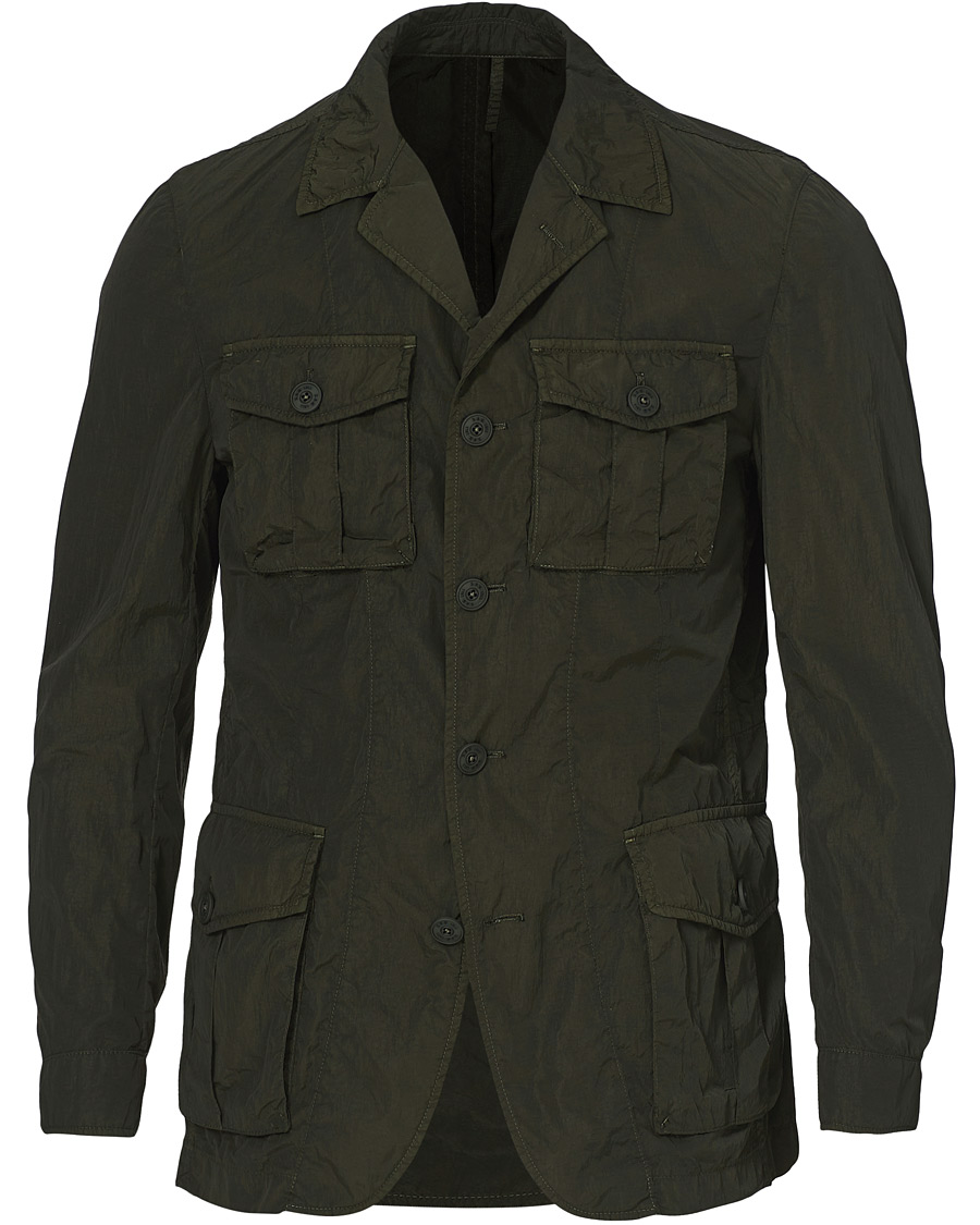 Herre | Field jackets | L.B.M. 1911 | Garment Dyed Nylon Field Jacket Olive