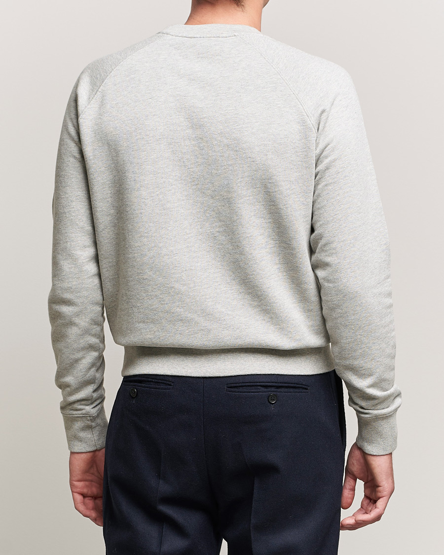 Herre | Trøjer | Maison Kitsuné | Tricolor Fox Sweatshirt Grey Melange