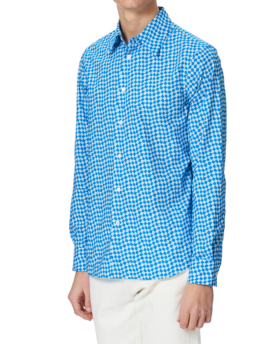Herre | Skjorter | Marni | Rhombus Print Shirt Blue