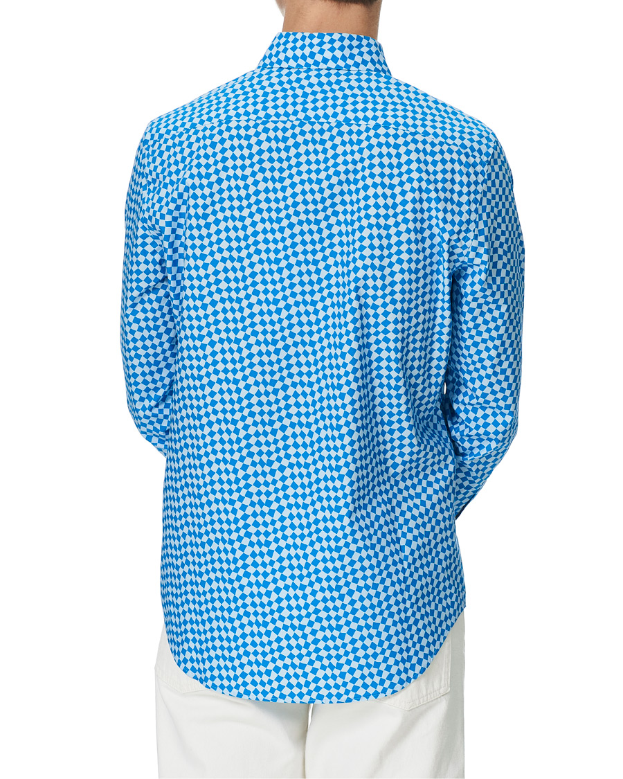 Herre | Skjorter | Marni | Rhombus Print Shirt Blue