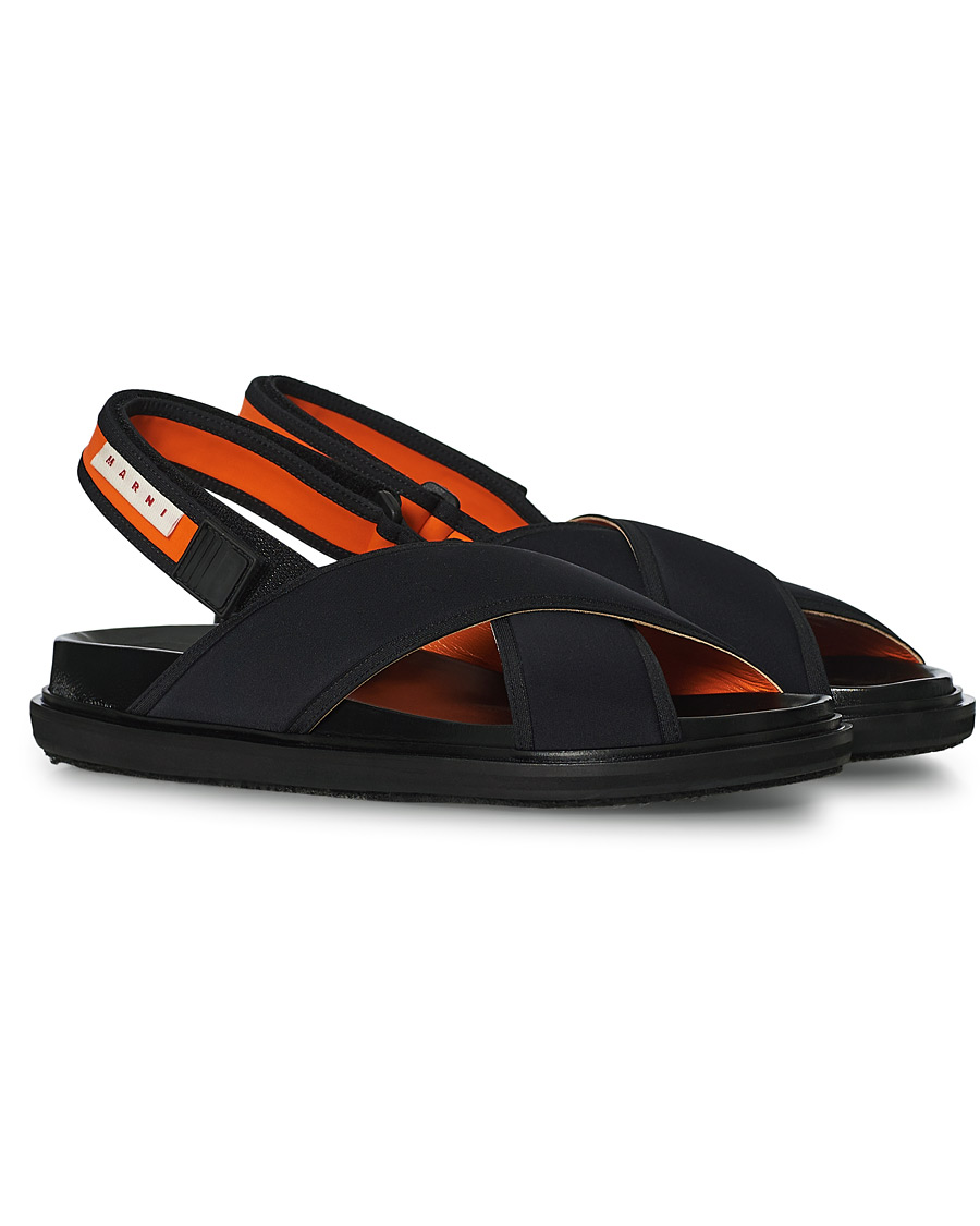 Herre | Marni Fussbett Sandal Navy | Marni | Fussbett Sandal Navy