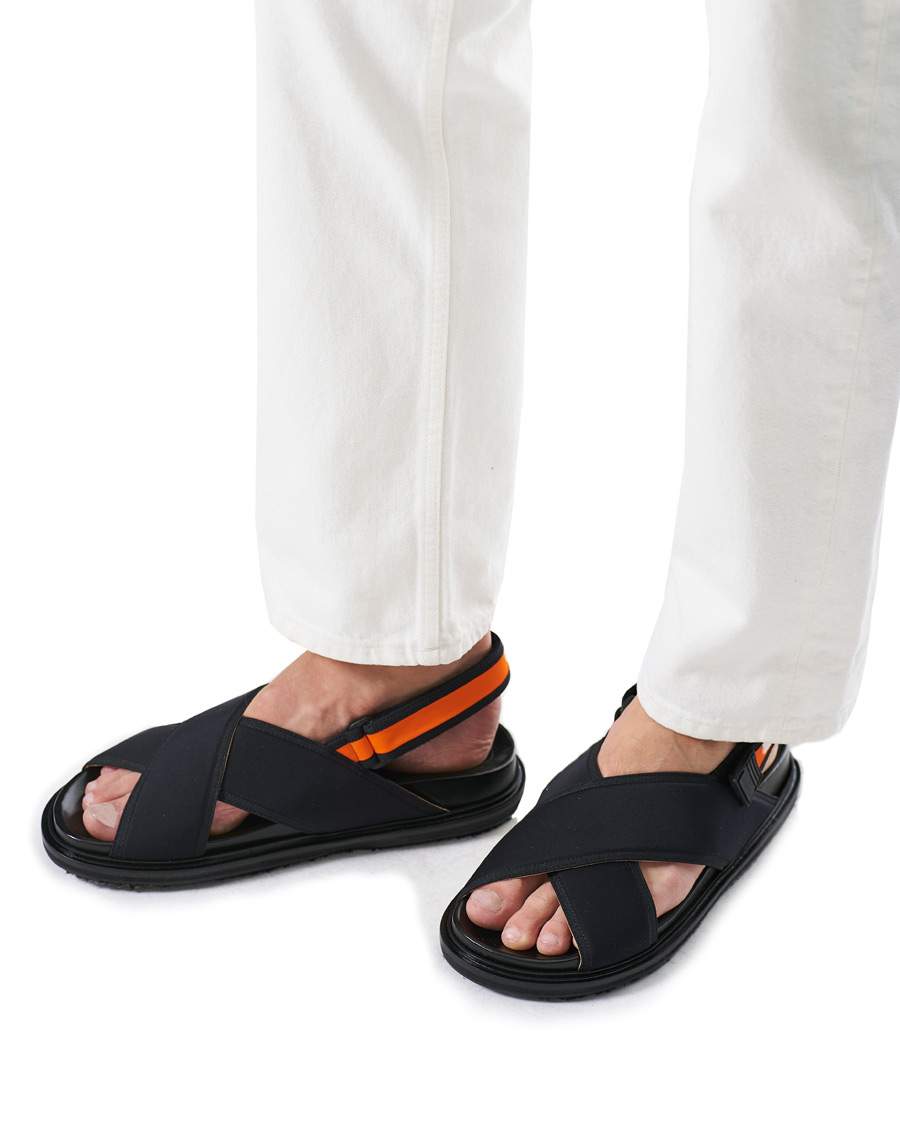Herre | Marni Fussbett Sandal Navy | Marni | Fussbett Sandal Navy