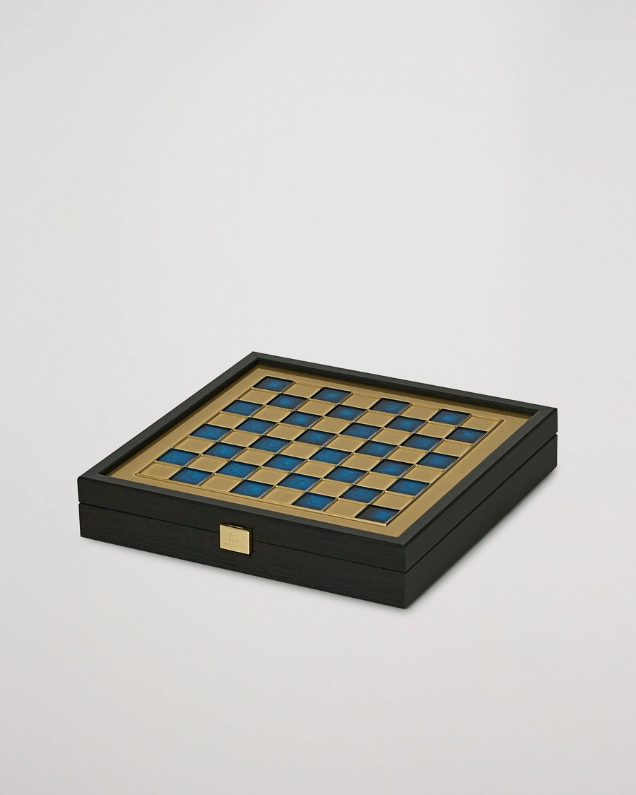 Herre | Til hygge i hjemmet | Manopoulos | Greek Roman Period Chess Set Blue