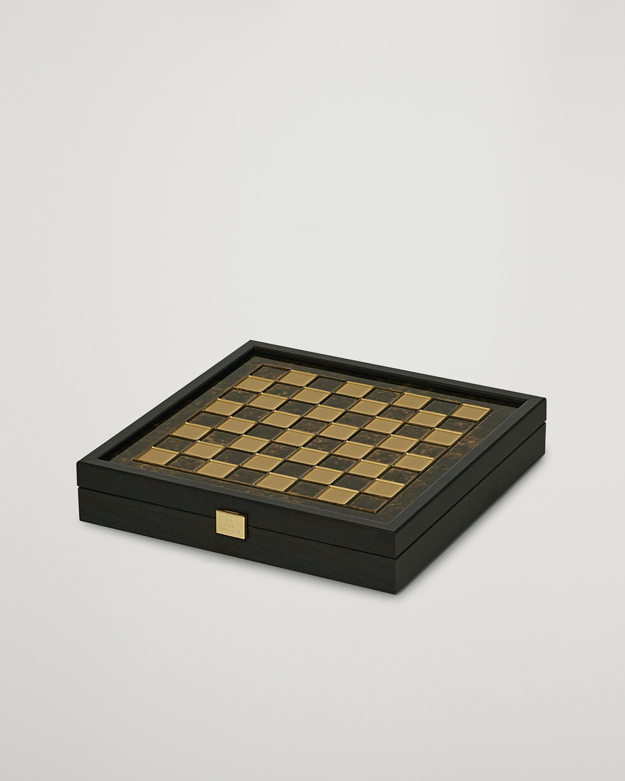 Herre | Lifestyle | Manopoulos | Greek Roman Period Chess Set Brown