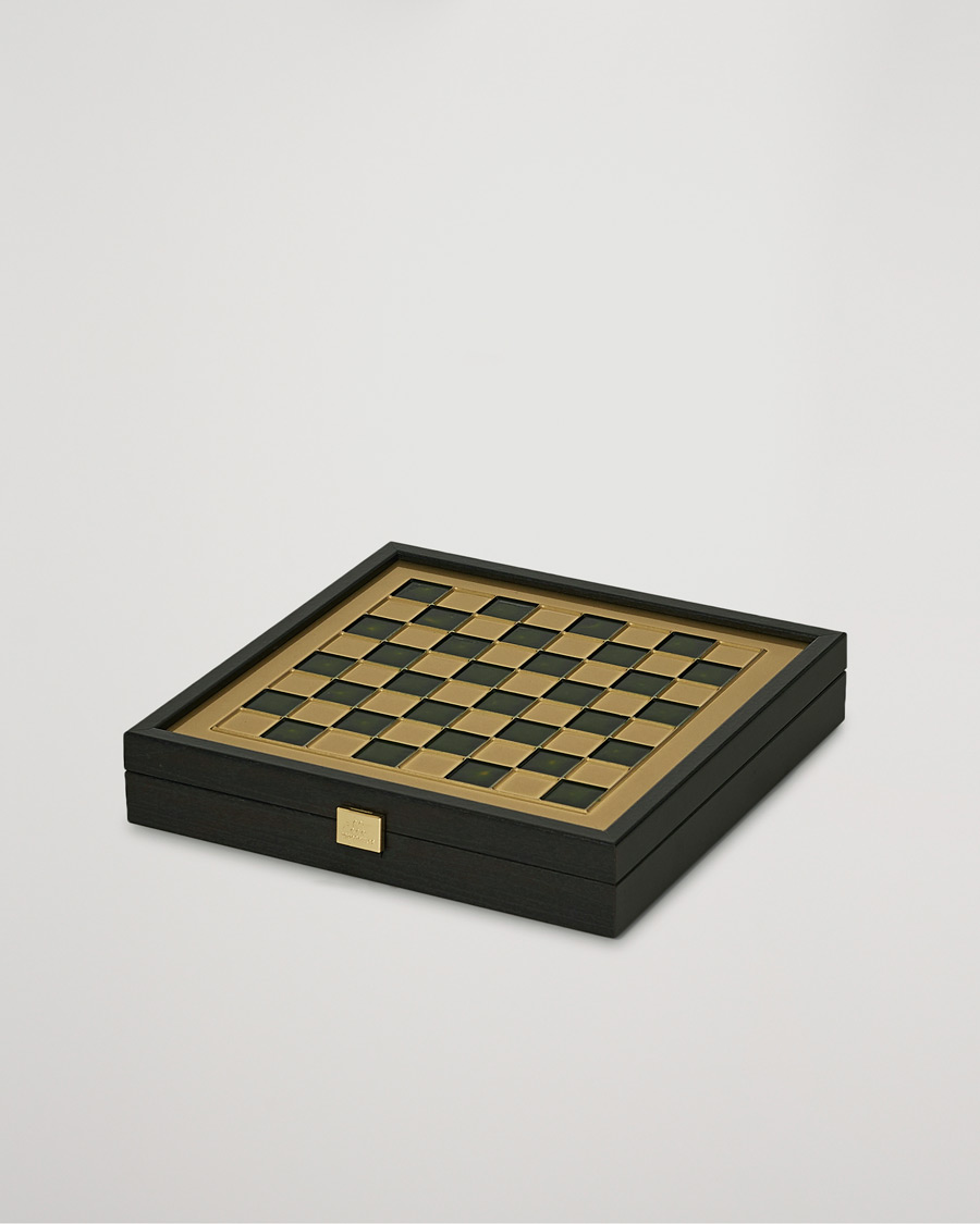 Herre | Gaver til særlige lejligheder | Manopoulos | Greek Roman Period Chess Set Green